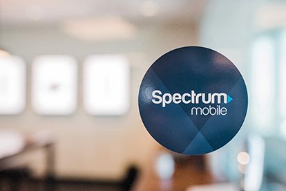 Logo of Spectrum Mobile